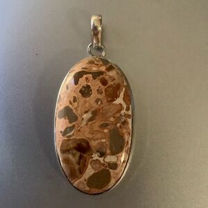 Leopard skin Jasper 925 overly